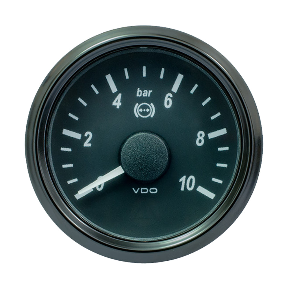 VDO SingleViu 52mm (2-1/16″) Brake Pressure Gauge – 15 Bar – 0-180 Ohm [A2C3833450030] Online