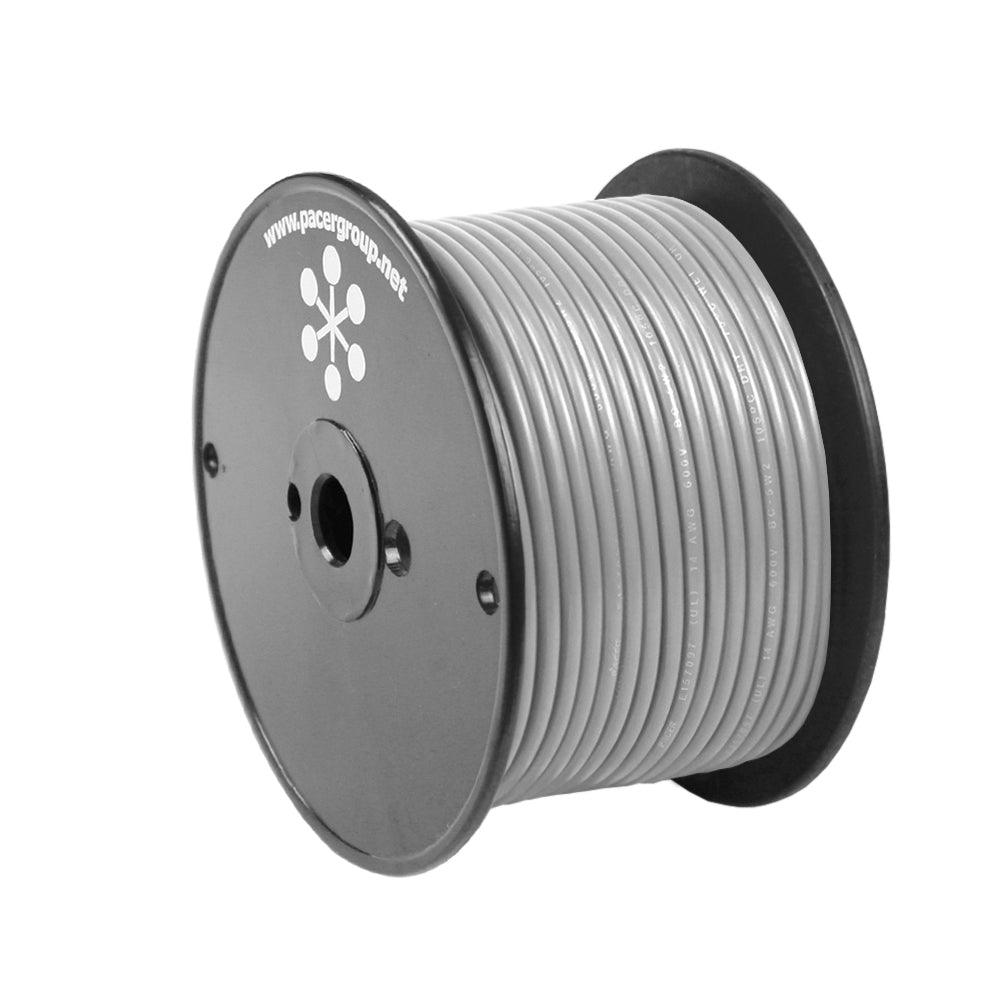 Pacer Grey 14 AWG Primary Wire – 100 [WUL14GY-100] Supply
