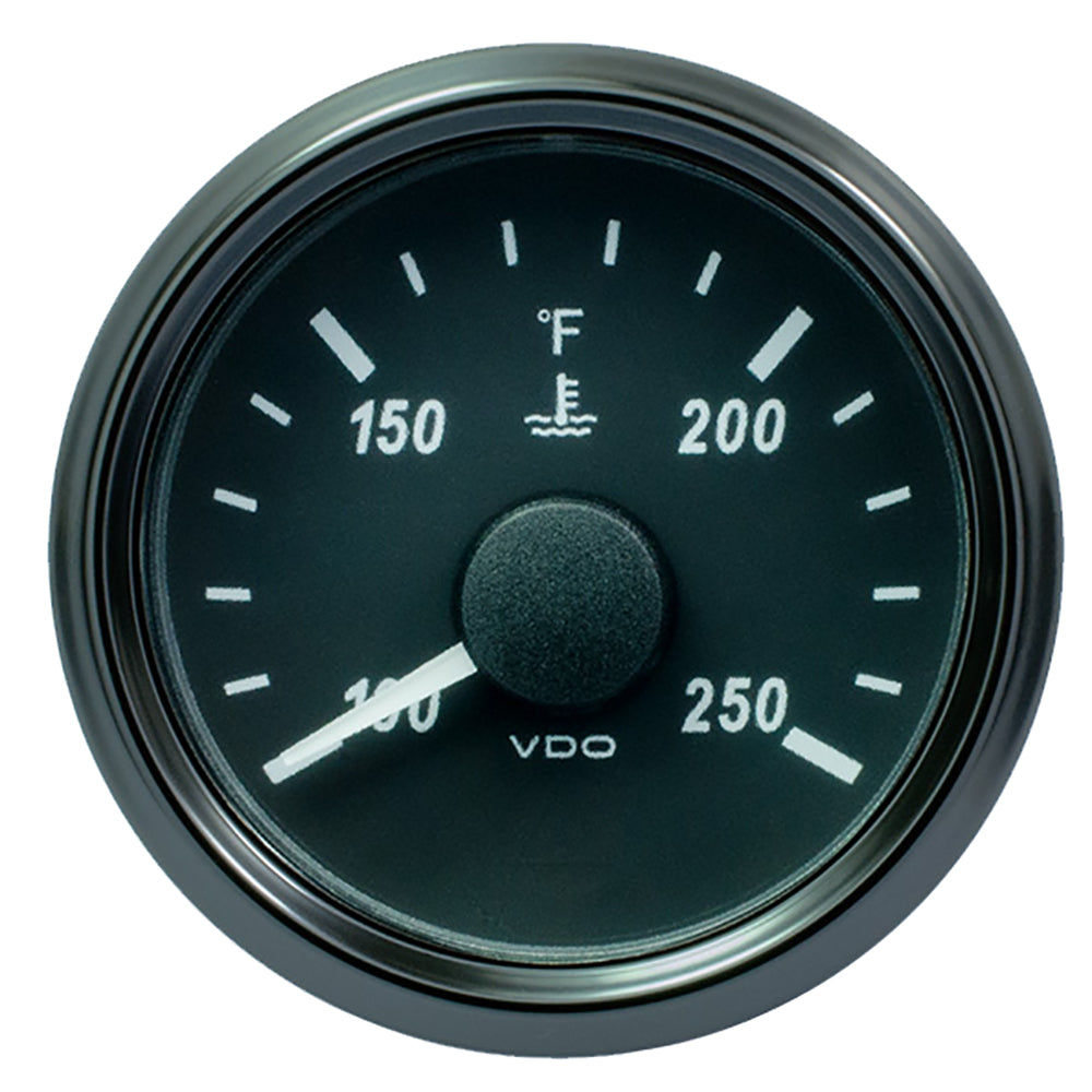 VDO SingleViu 52mm (2-1/16″) Water Temp. Gauge – 250 F – 291-22 OHM [A2C3833350030] Hot on Sale