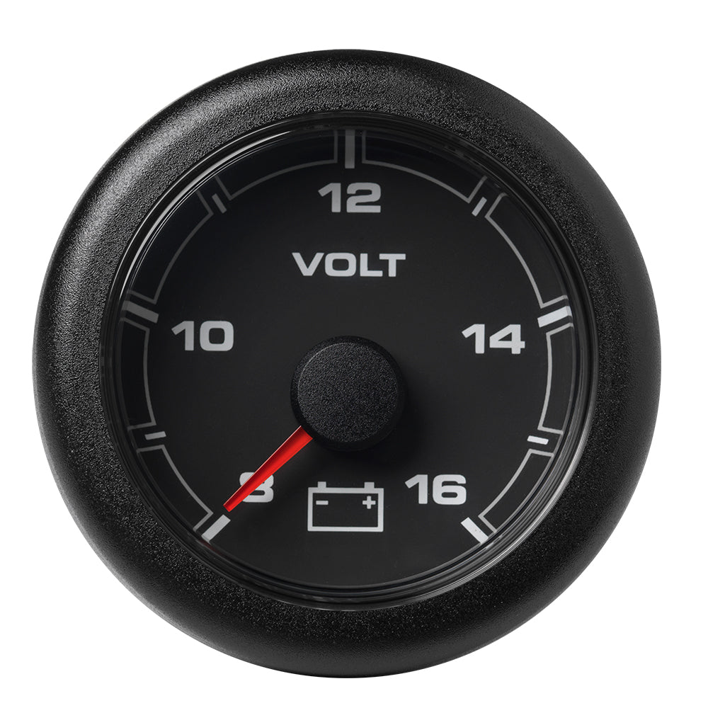 Veratron 52MM (2-1/16″) OceanLink Battery Voltage Gauge – 8 to 16 V – Black Dial  Bezel [A2C1066100001] Fashion