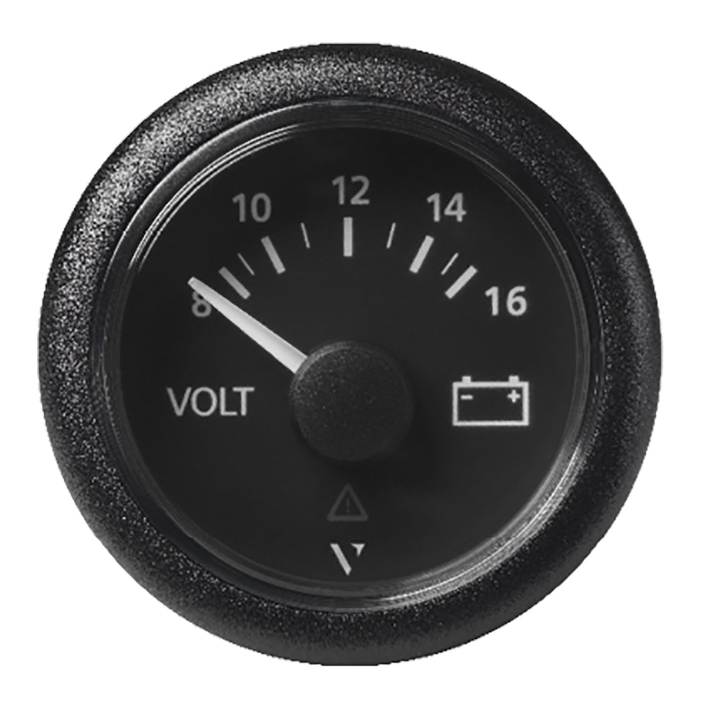 Veratron 52 MM (2-1/16″) ViewLine Voltmeter – 8 to16V – Black Dial  Bezel [A2C59512545] Online Sale