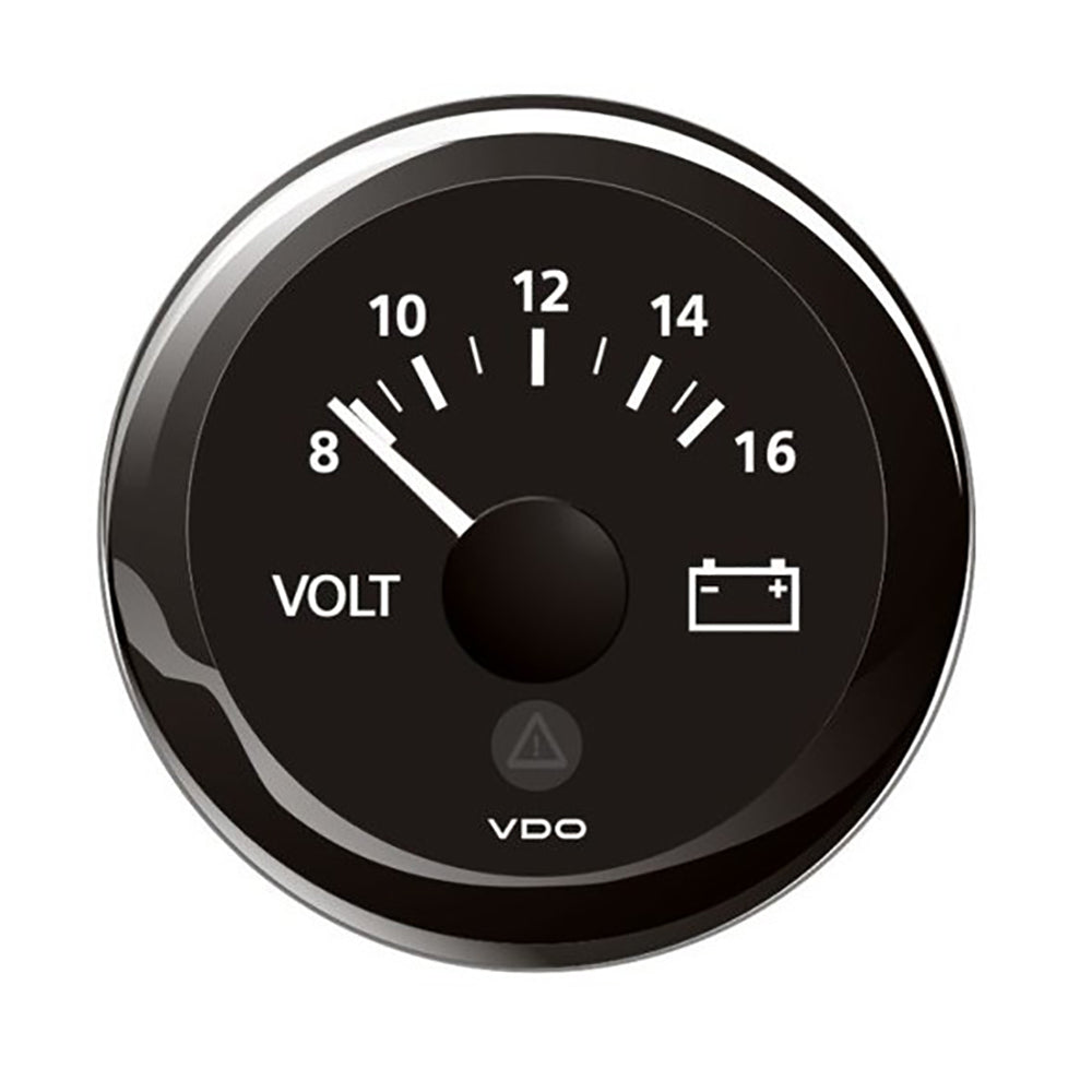 Veratron 52 MM (2-1/16″) ViewLine Voltmeter – 8 to16V – Black Dial  Bezel [A2C59512545] Online Sale