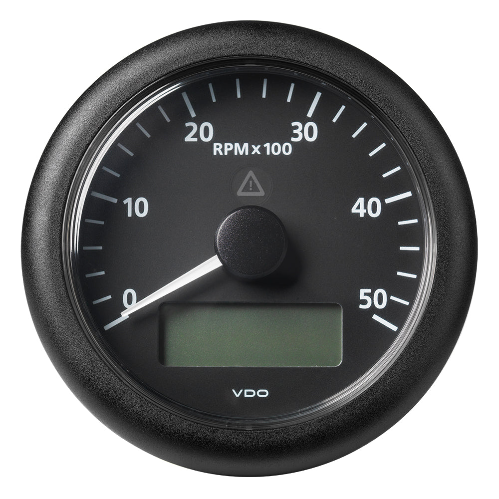 Veratron 3-3/8″ (85MM) ViewLine Tachometer w/Multi-Function Display – 0 to 5000 RPM – Black Dial  Bezel [A2C59512392] on Sale