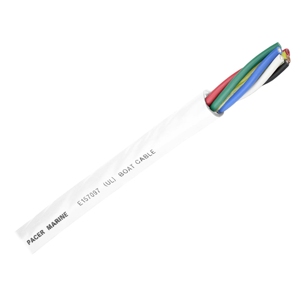 Pacer Round 6 Conductor Cable – 250 – 16/6 AWG – Black, Brown, Red, Green, Blue  White [WR16/6-250] Online Hot Sale