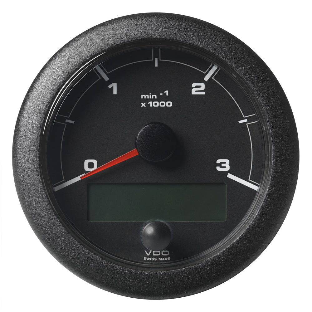 Veratron 3-3/8″ (85mm) OceanLink Tachometer 3000 RPM – Black Dial  Bezel [A2C1065660001] on Sale