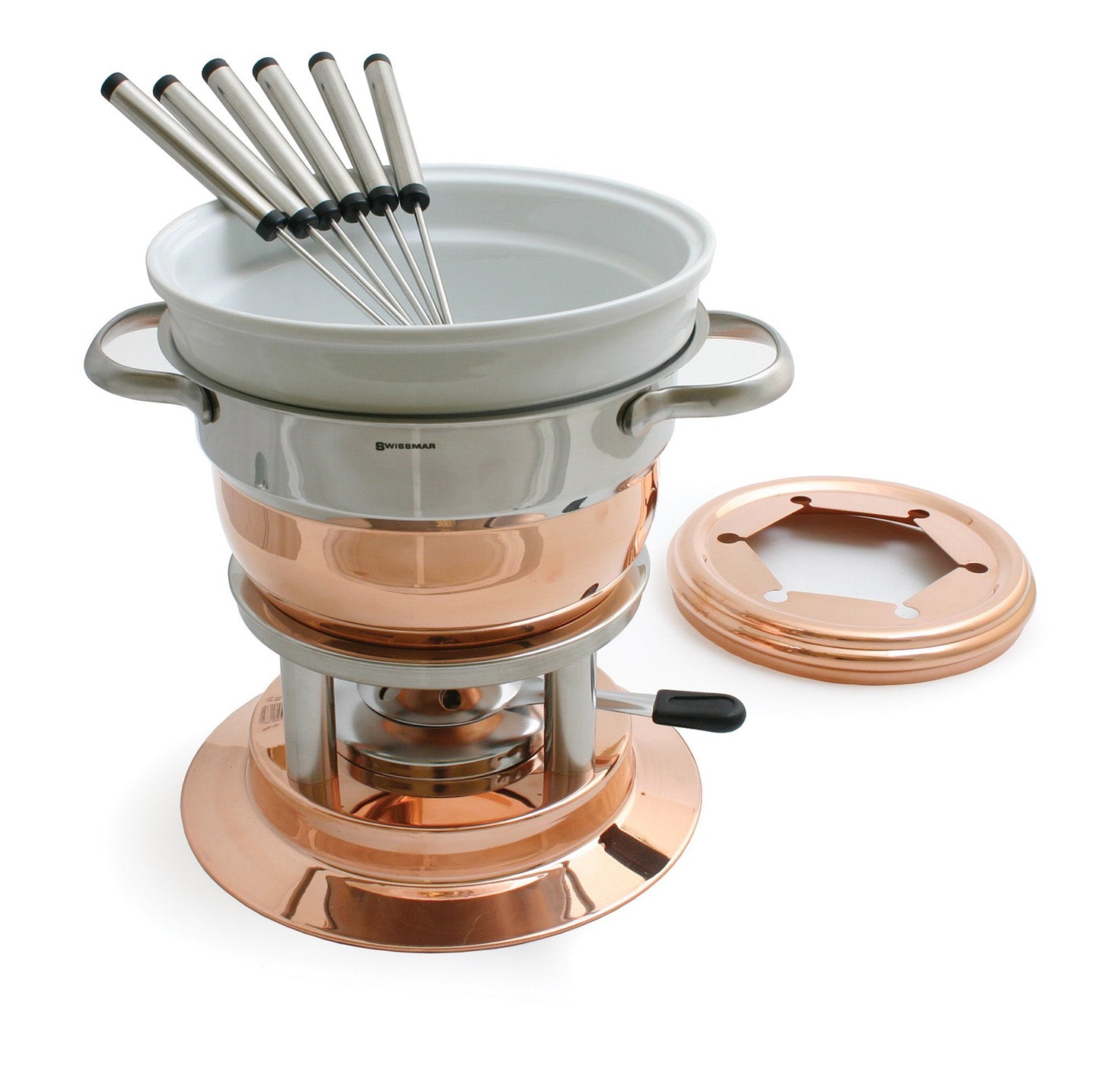 Swissmar Lausanne 11 Piece Copper Fondue Set Online Sale
