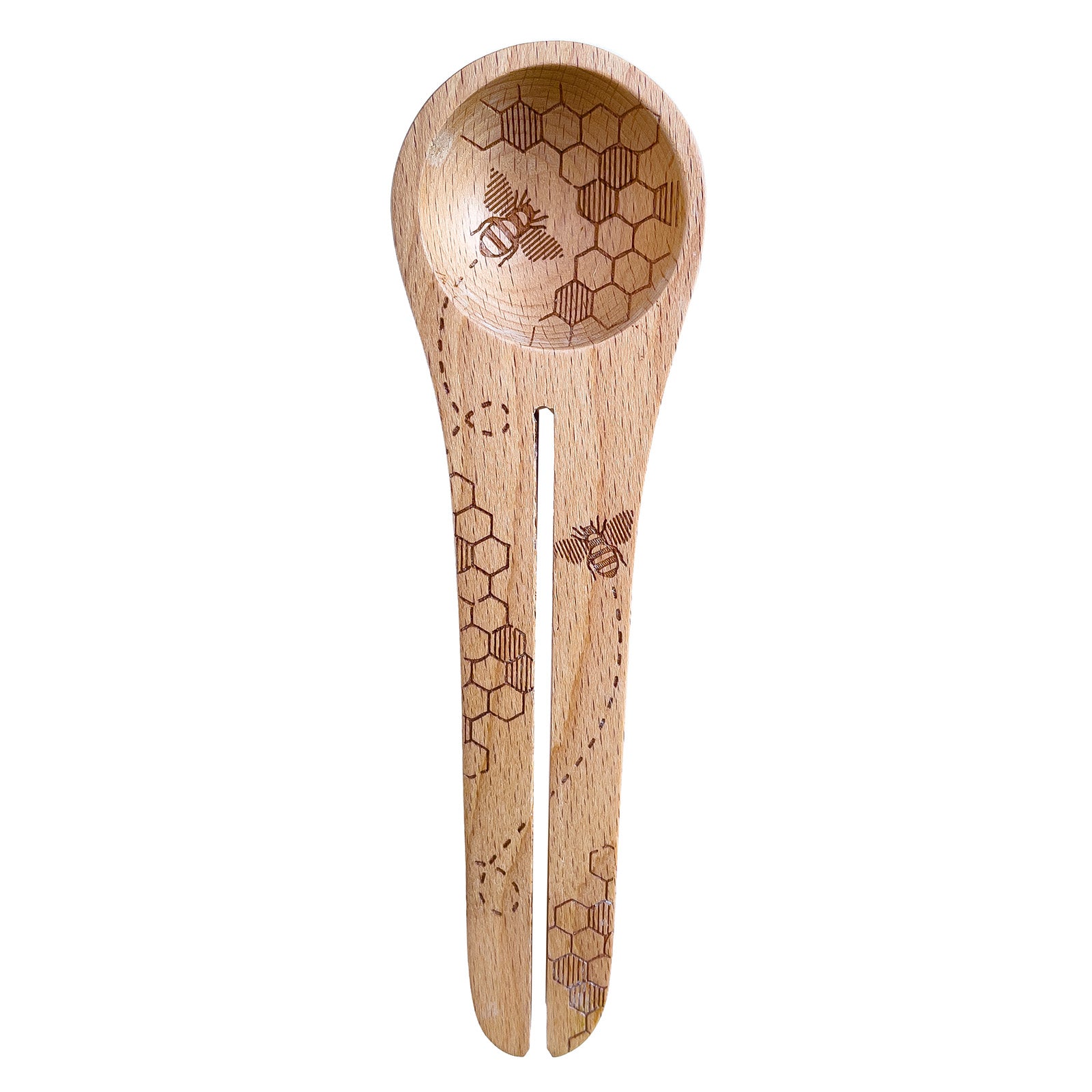 Talisman Designs Beechwood Coffee Scoop & Clip, Honey Bee Collection Online now