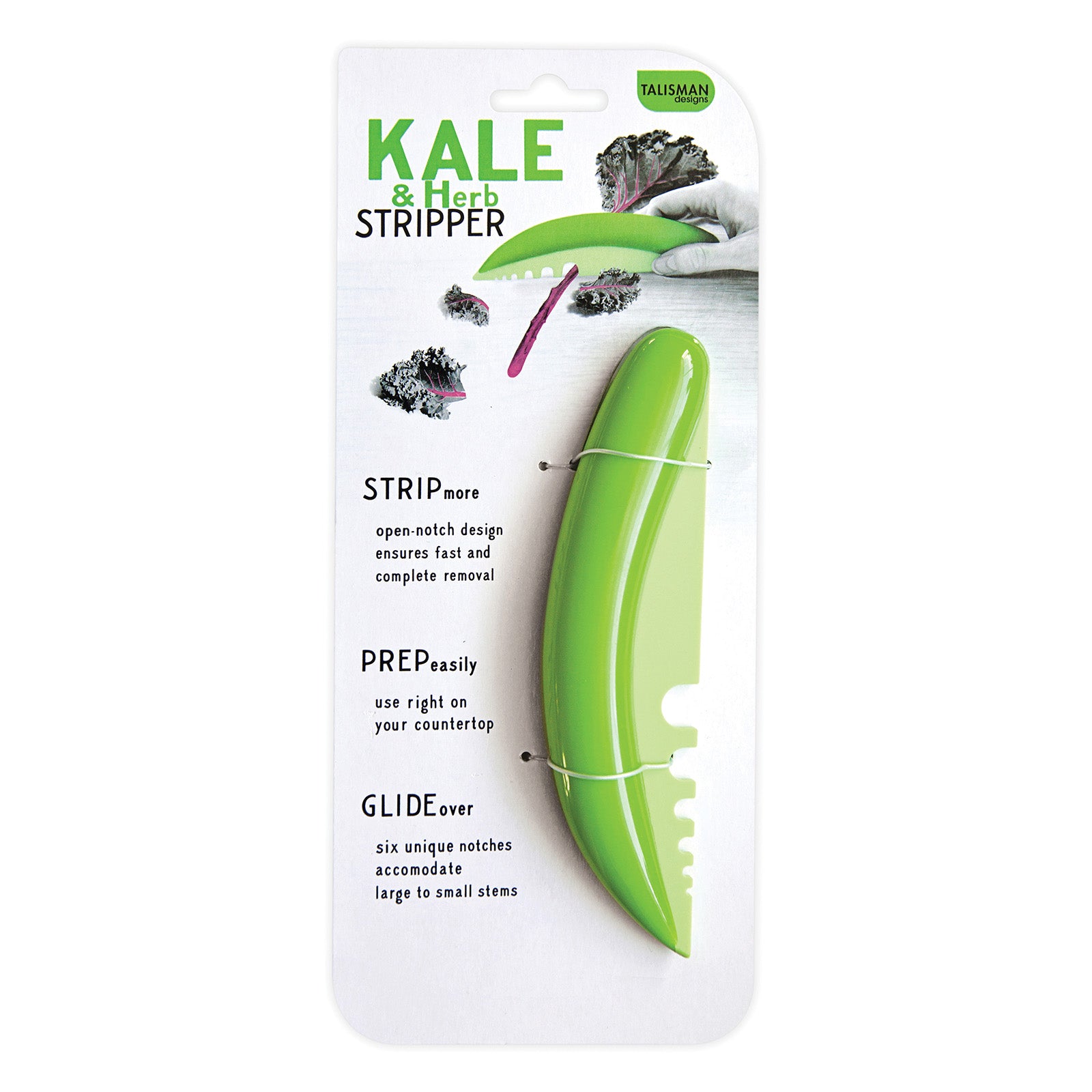 Talisman Designs Kale & Herb Stripper, Green Hot on Sale