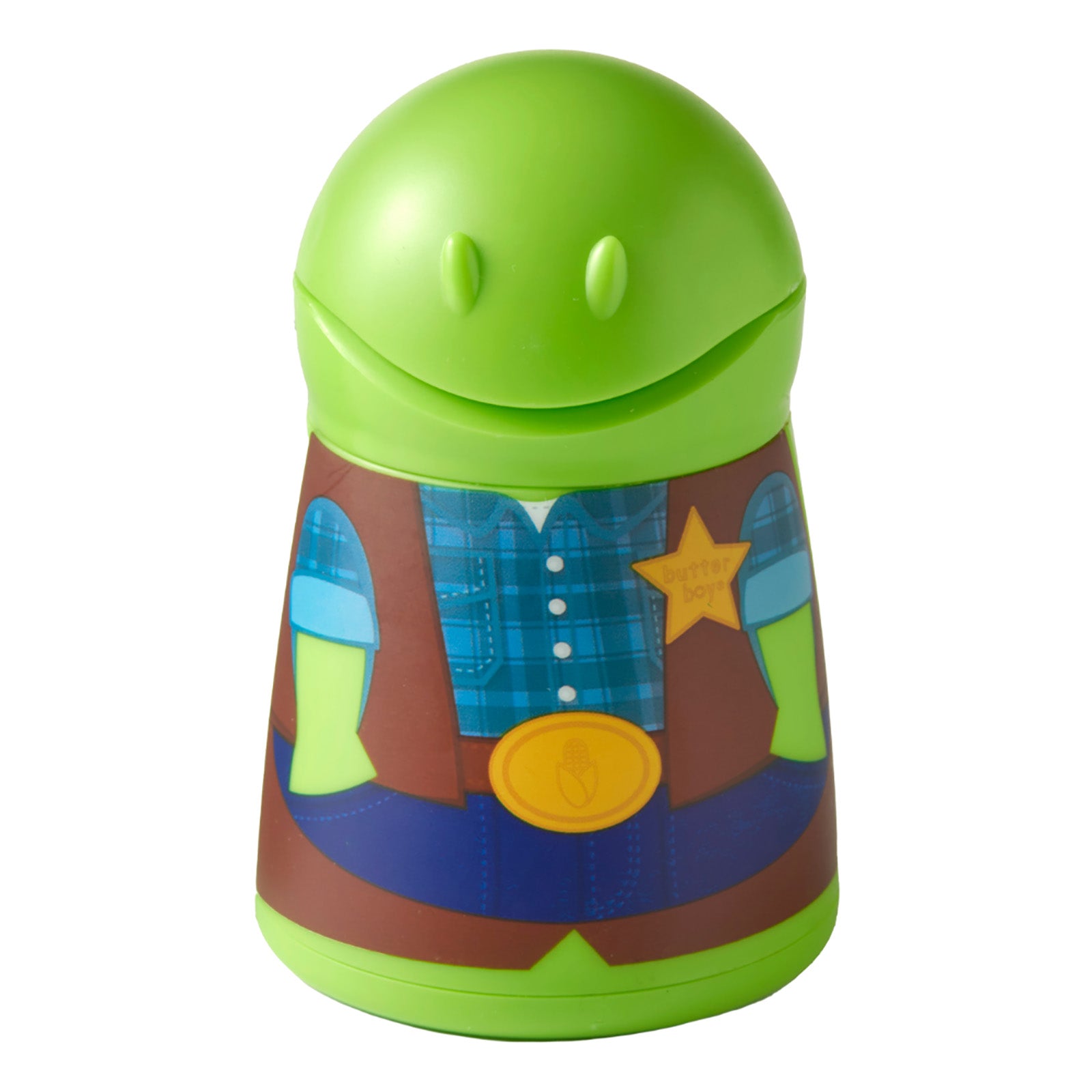 Talisman Designs Butter Boy Cowboy Butter Keeper & Spreader, Green Discount