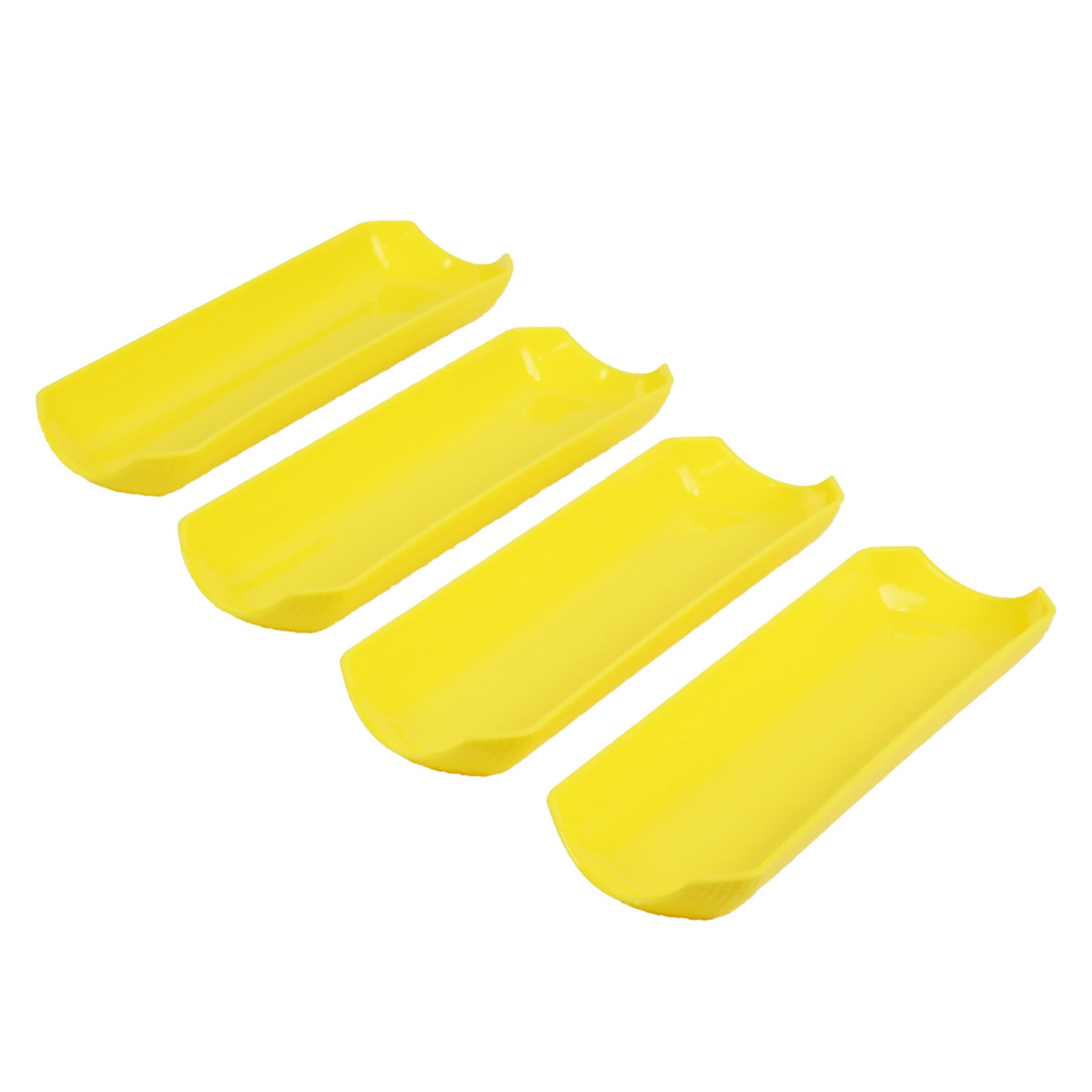 Talisman Designs Corn Boats for Corn-on-the-Cob, Set of 4, Yellow Fashion