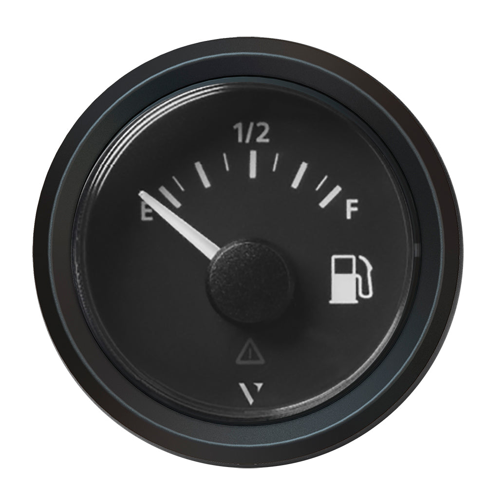 Veratron 52MM (2-1/16″) ViewLine Fuel Level Gauge Empty/Full – 240 to 33.5 OHM – Black Dial  Triangular Bezel [A2C59514096] Online
