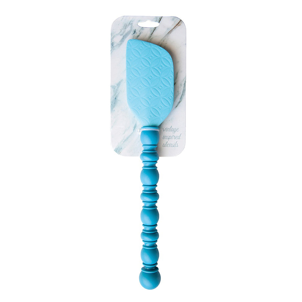 Talisman Designs Silicone Spatula, Vintage Inspired Tools Collection, Set of 1, Blue Sale