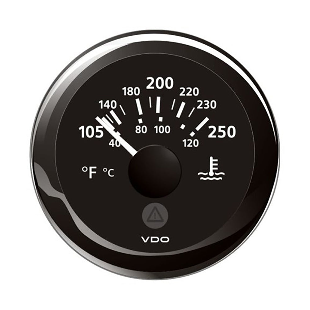 Veratron 52MM (2-1/16″) ViewLine Water Temperature Gauge – 100-250F – Black Dial  Bezel [A2C59514176] Online now