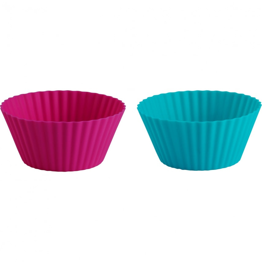 Trudeau Silicone Mini Muffin Baking Cup, Tropical, Set of 24 on Sale