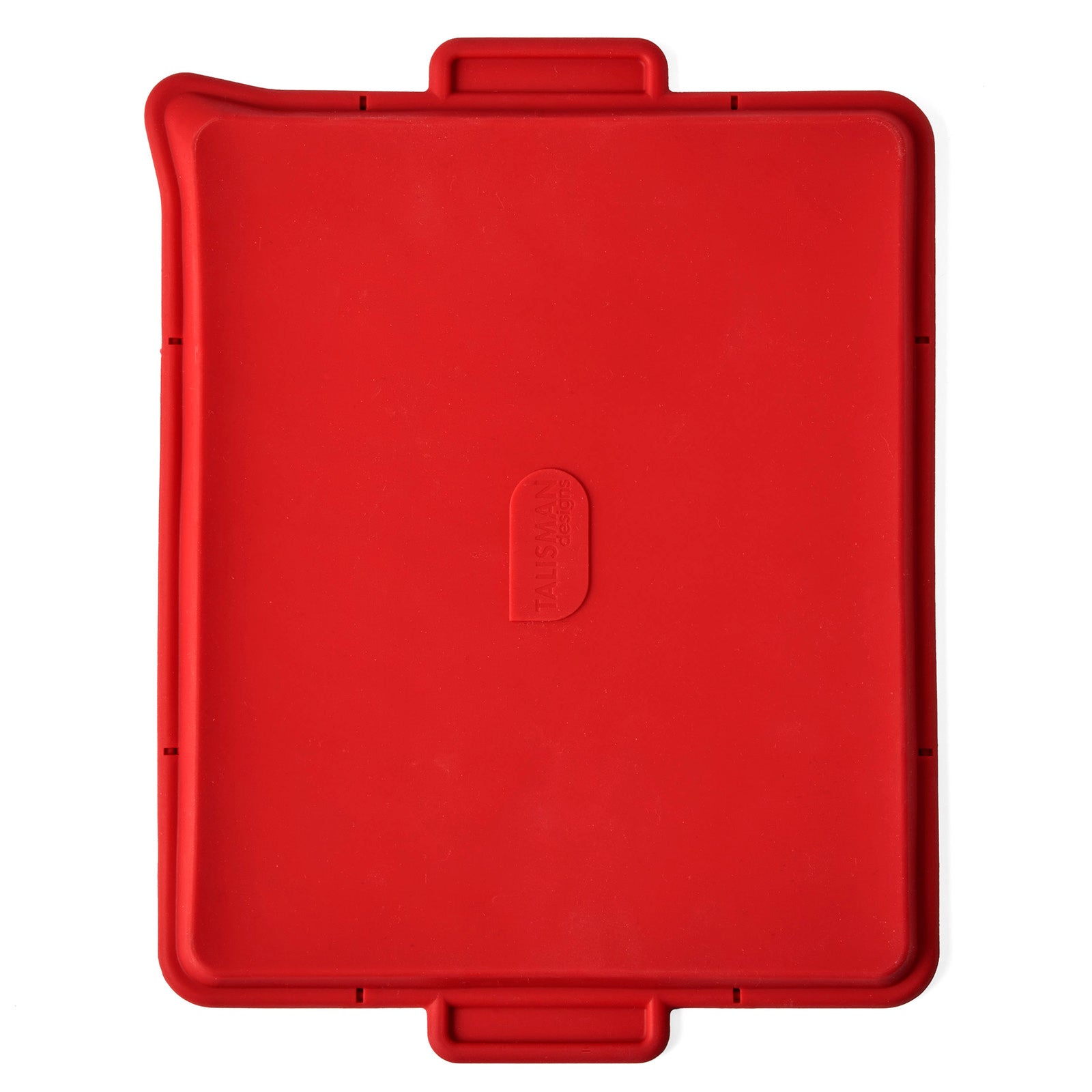 Talisman Designs Silicone Microwave Bacon Tray, 9.5 x 12.75 inches, Red on Sale