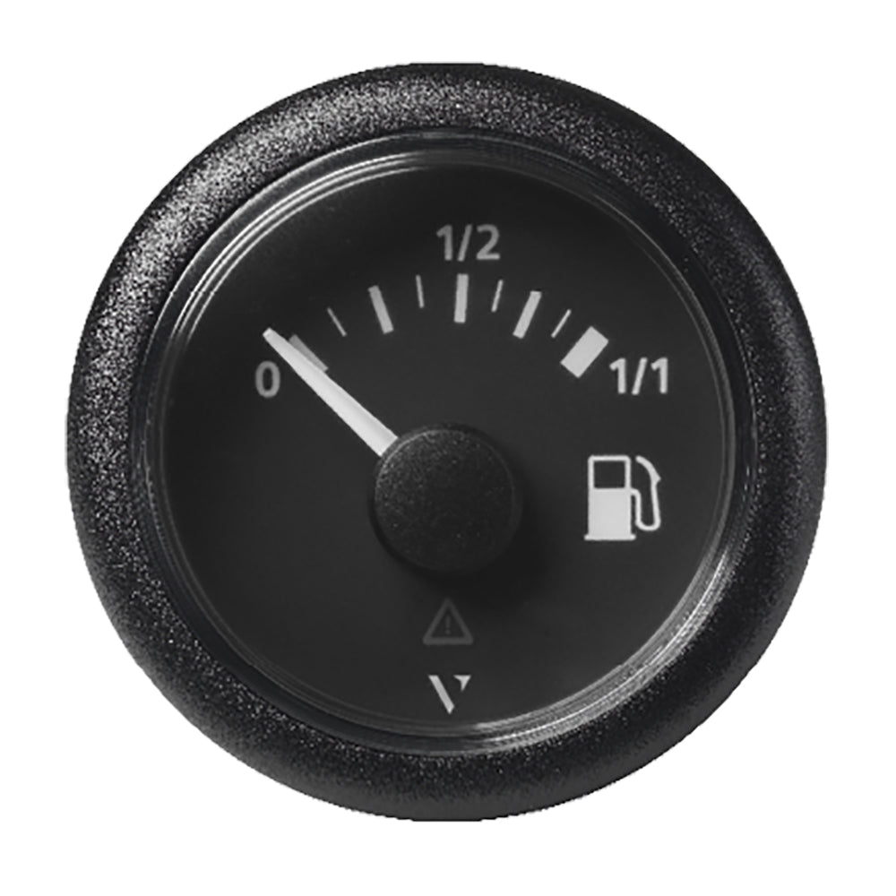 Veratron 52mm (2-1/16″) ViewLine Fuel Tank Level Gauge – 0 to 1/1 – Black Dial  Round Bezel [A2C59514079] Online Hot Sale