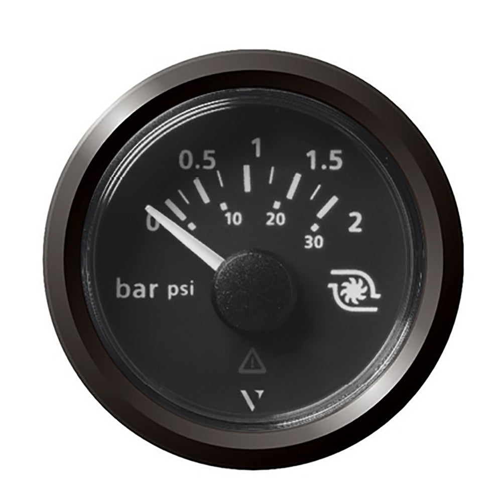 Veratron 52MM (2-1/16″) ViewLine Boost Pressure Gauge 2 Bar/30 PSI – Black Dial  Triangular Bezel [A2C59514152] Online Hot Sale