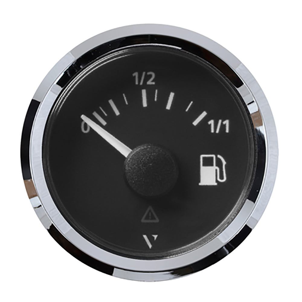 Veratron 52MM (2-1/16″) ViewLine Fuel Level Gauge 0-1/1 – 3-180 OHM – Black Dial  Chrome Triangular Bezel [A2C59514083] Online now