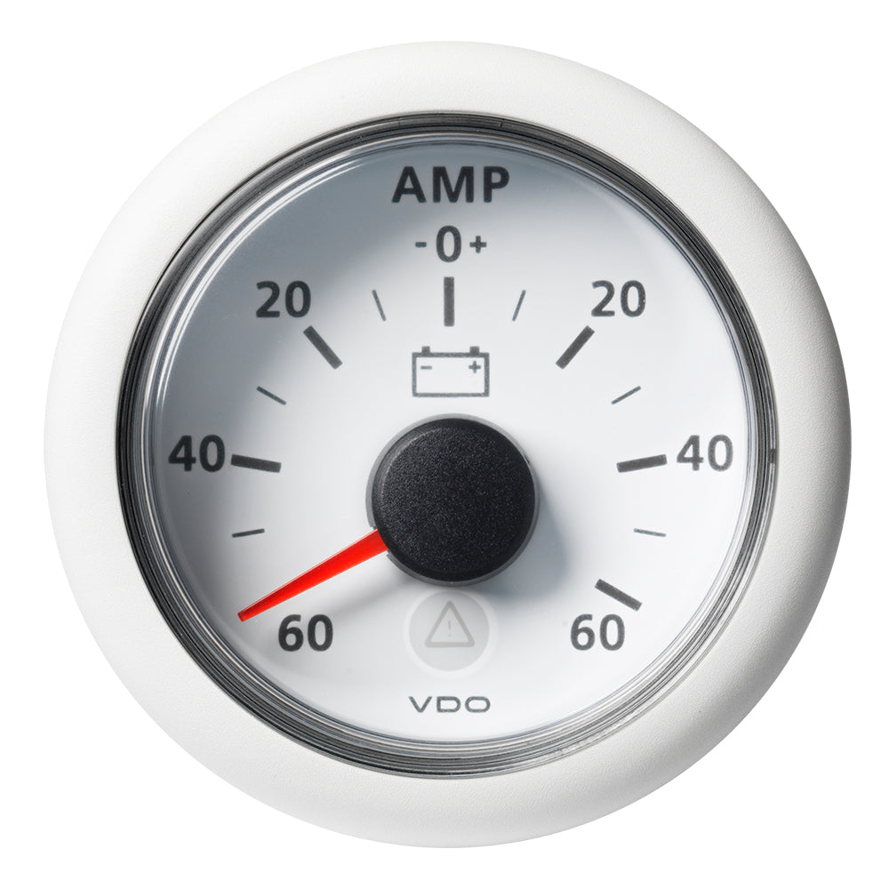 Veratron 52MM (2-1/16″) ViewLine Battery Status Gauge -60/+60AMP – White Dial  Bezel [A2C59512330] Supply