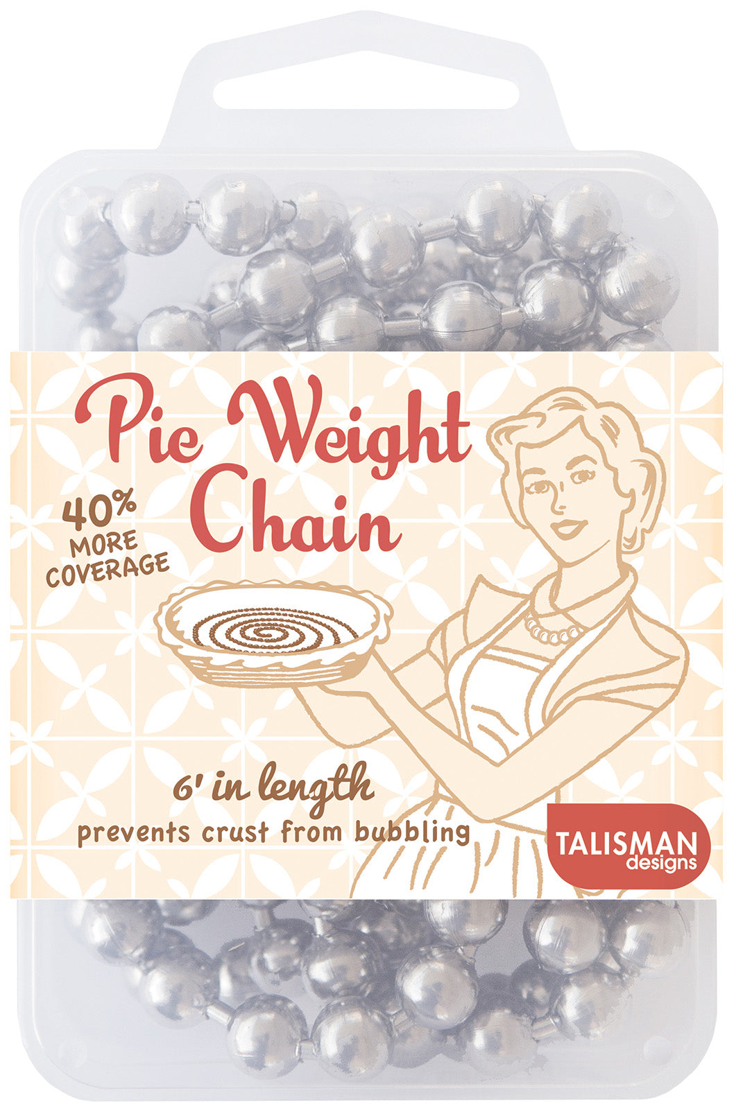 Talisman Designs Stainless Steel Pie Weight Chain, 6 Feet Online Sale