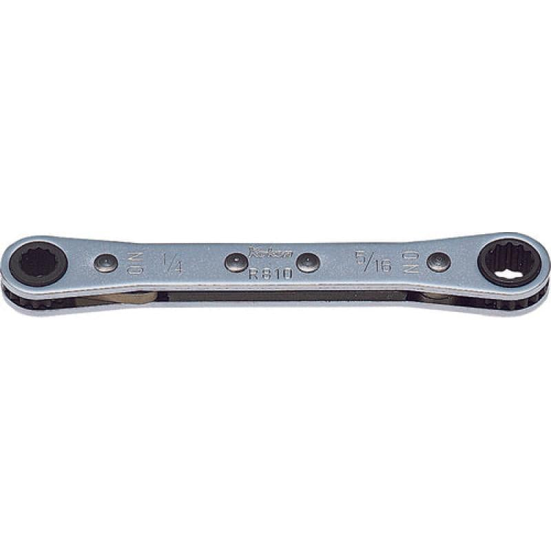 Ko-Ken R810-1/2X9/16 Ratcheting Ring Wrench 1/2×9/16 12 point Length 145mm Reversible Sale