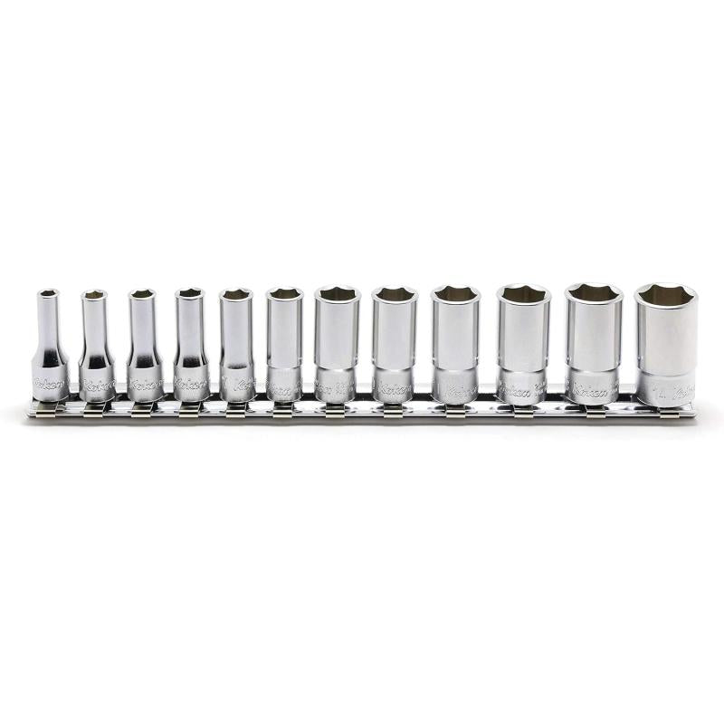 Ko-ken RS2300X/12 Hex 1/4″Sq. Dr. 6 Point Socket Set 4-14 mm 12 Pcs Online