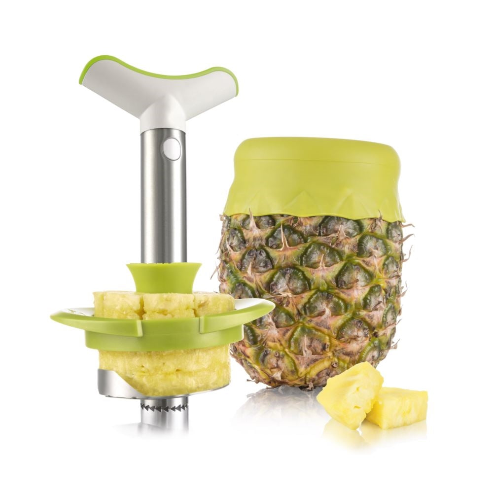 Vacu Vin Pineapple Slicer Deluxe Set, Stainless Steel Hot on Sale