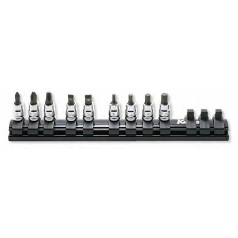 Ko-ken RS20XXZ/9 1/4 Sq. Dr. Bit Socket set PH, SL, HEX Z-series 9 pieces Online Sale