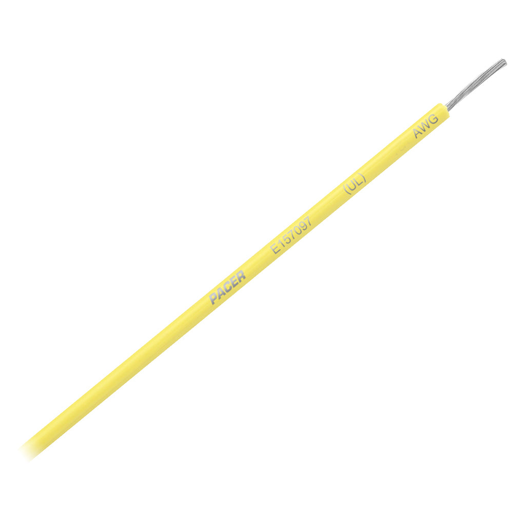 Pacer Yellow 14 AWG Primary Wire – 25 [WUL14YL-25] Online now