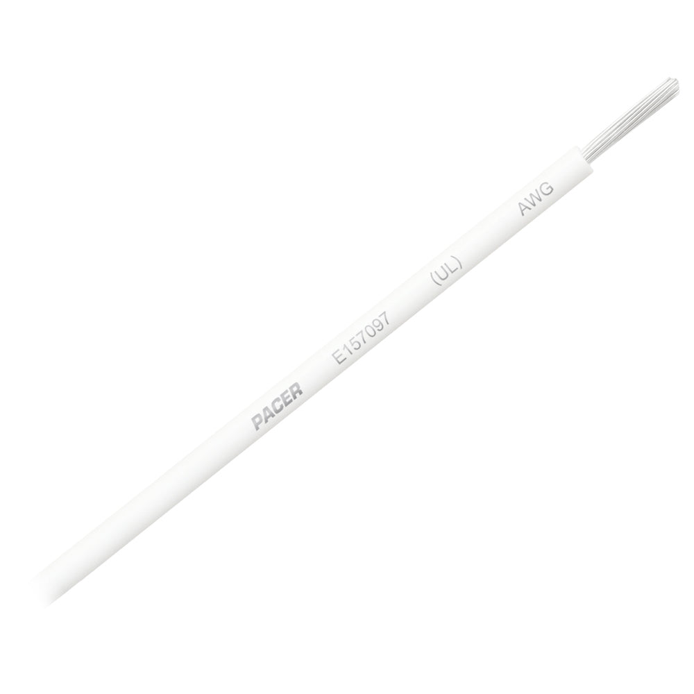 Pacer White 16 AWG Primary Wire – 25 [WUL16WH-25] Hot on Sale
