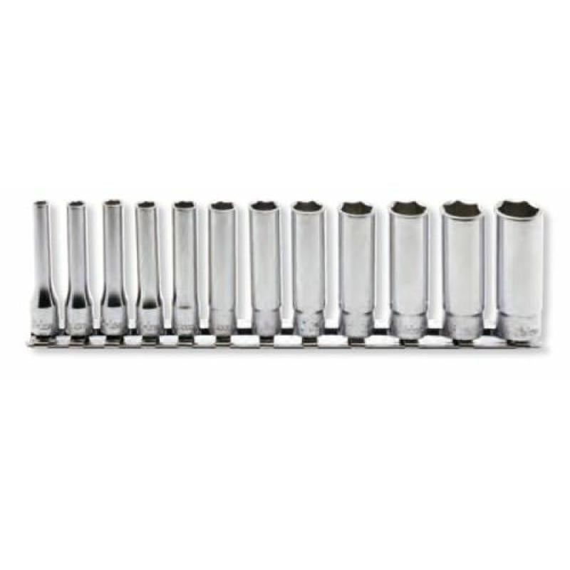Ko-Ken RS2300M/12 Socket Set 4-14mm 6 Point 200mm 12 Pieces 1/4 Sq. Drive Discount