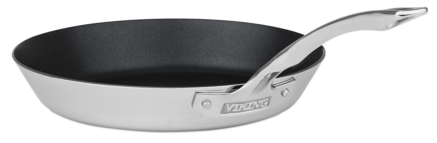 Viking Contemporary 3-Ply Stainless Steel 12-Inch Nonstick Fry Pan Online Sale
