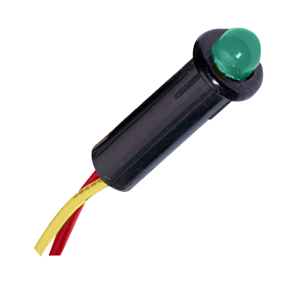Paneltronics LED Indicator Light – Green – 240 VAC – 1/4″ [048-027] Supply