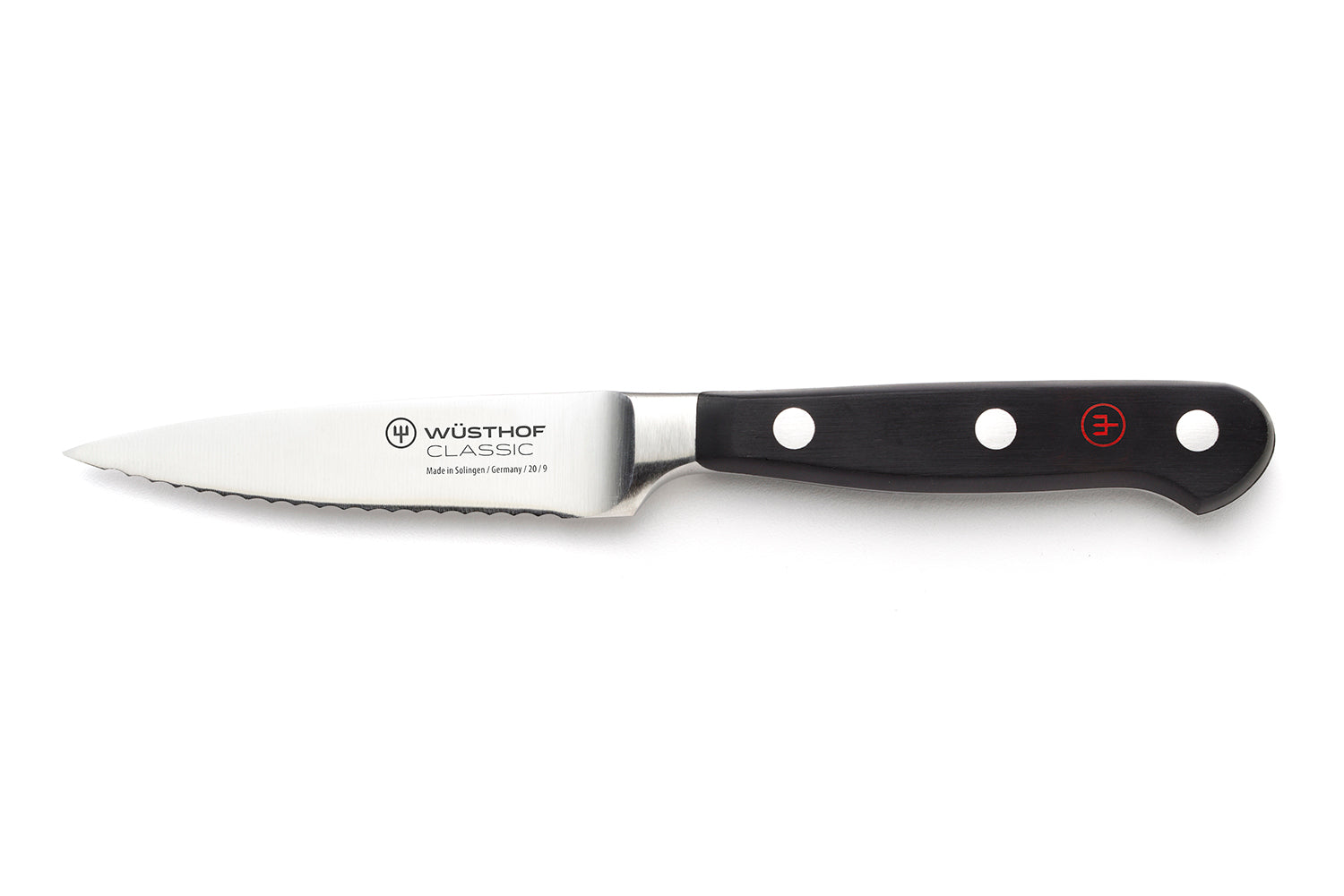 Wusthof Classic 3 1/2 Inch Scalloped Serrated Paring Knife Supply