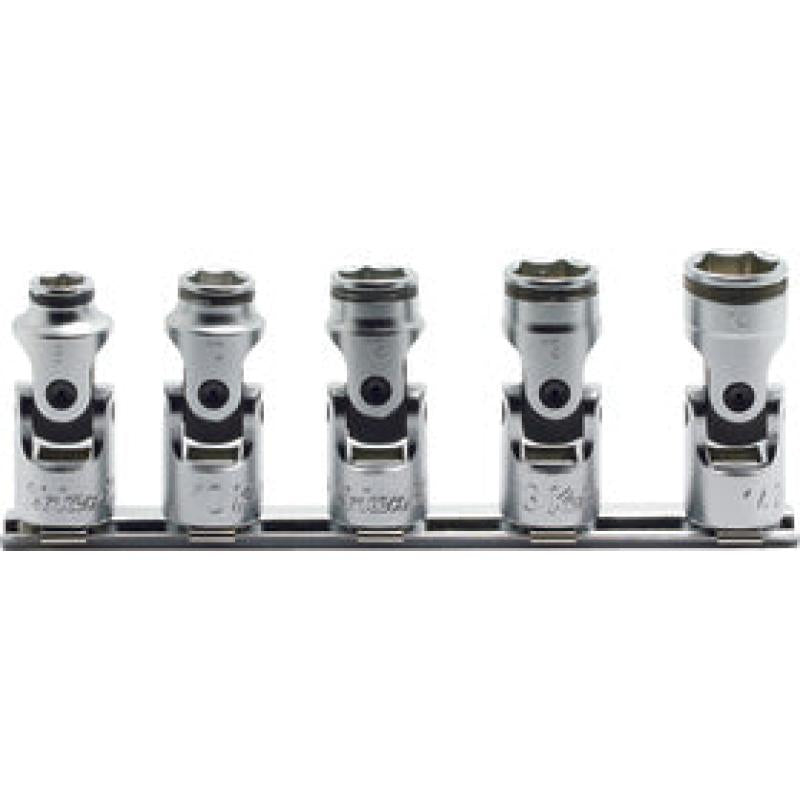 Ko-Ken RS3441M/5 3/8 In Sq. Dr. Universal Socket set 8mm-14mm Nut Grip 5 Pieces Discount