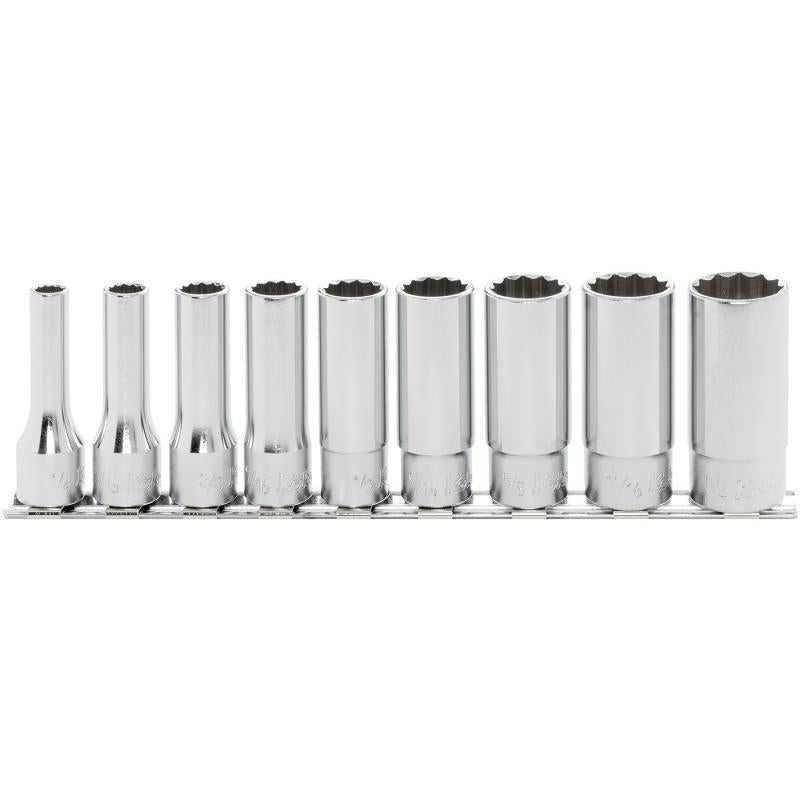 Ko-ken RS3305A/9 3/8″Sq. Dr. 12 Point Socket Set 1/4-3/4″ 200 mm 9 Pcs Online Sale