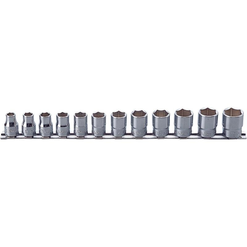 Ko-Ken RS3400M/12 3/8 Sq. Dr. Socket set 8-19mm 6 point 12 pieces Sale