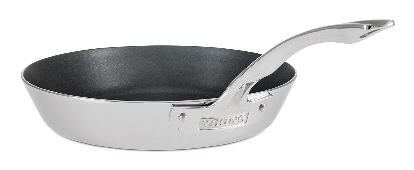 Viking Contemporary 3-Ply Stainless Steel 10″ Eterna Nonstick Fry Pan Hot on Sale