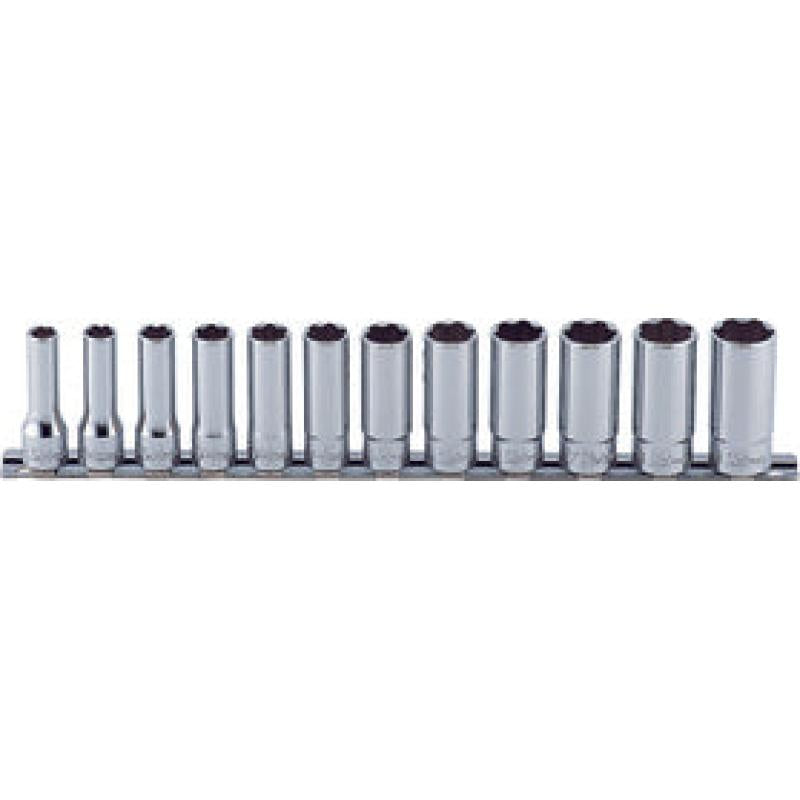Ko-Ken RS3310M/12 3/8 Sq. Dr. Socket set 8mm-19mm Surface 12 pieces Hot on Sale