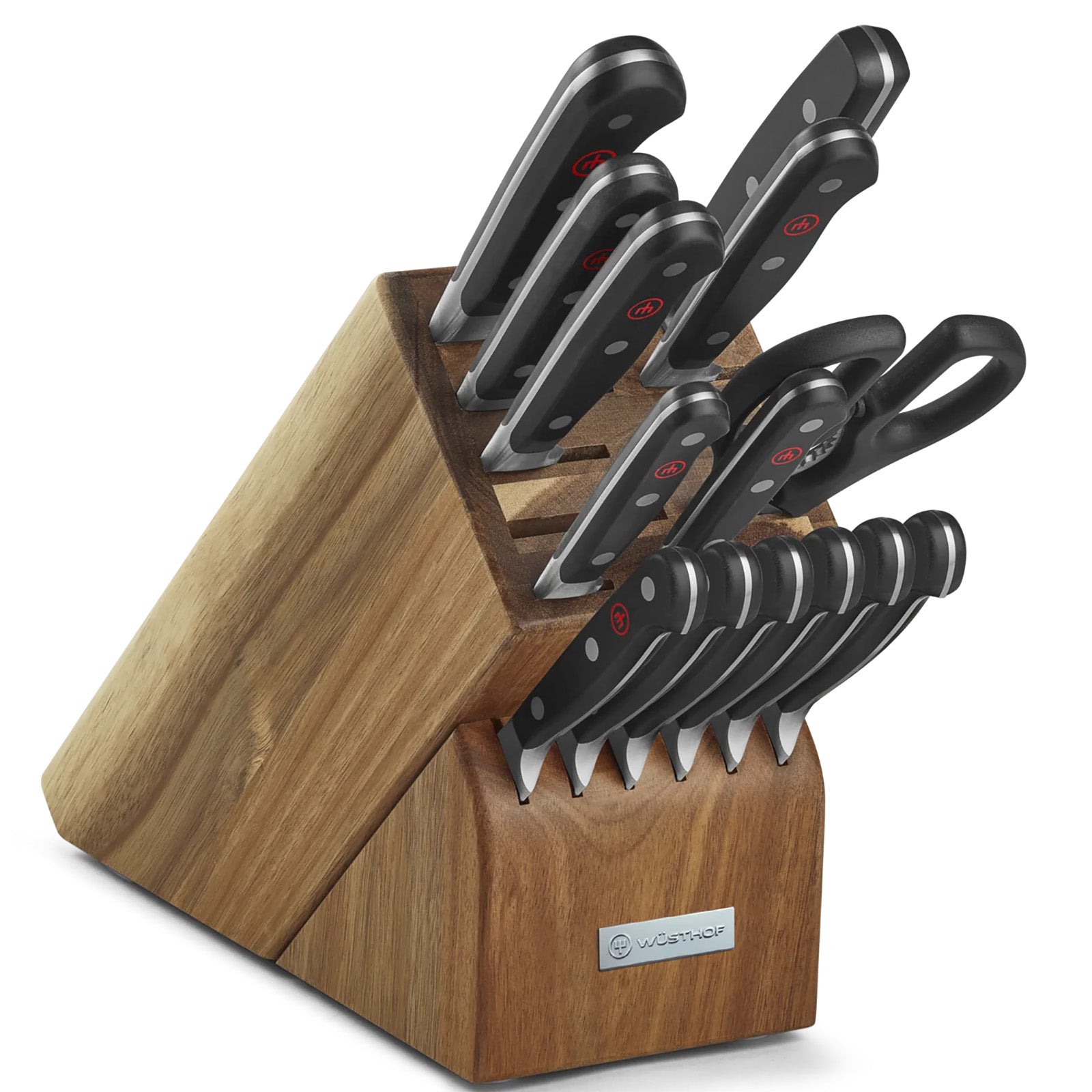 Wusthof Classic Classic 15 Piece Knife Block Set, Acacia Discount