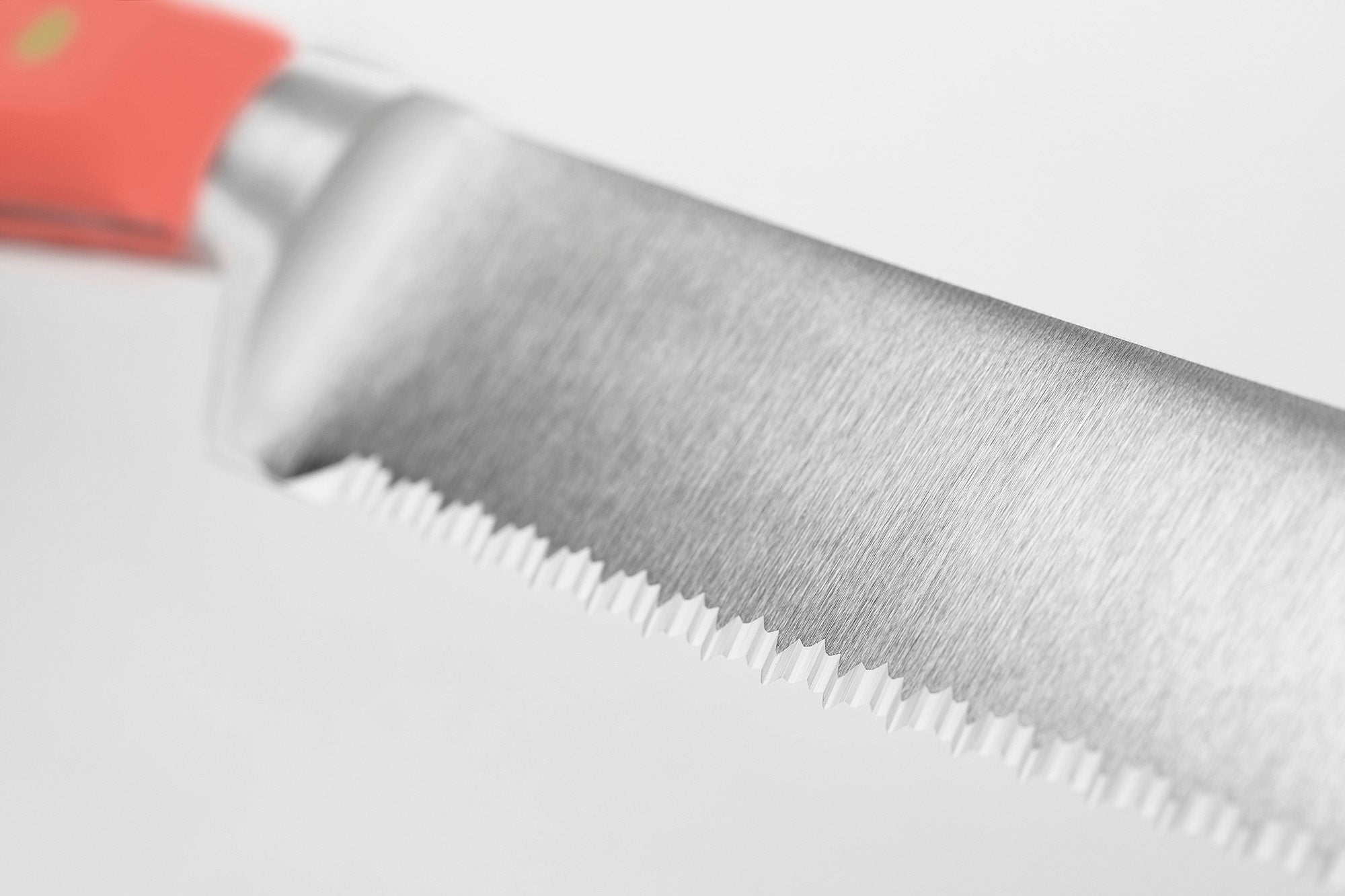 Wusthof Classic 9-Inch Double Serrated Bread Knife, Coral Peach Online now