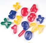 Clay Cutters Numbers 18 Pieces Supply