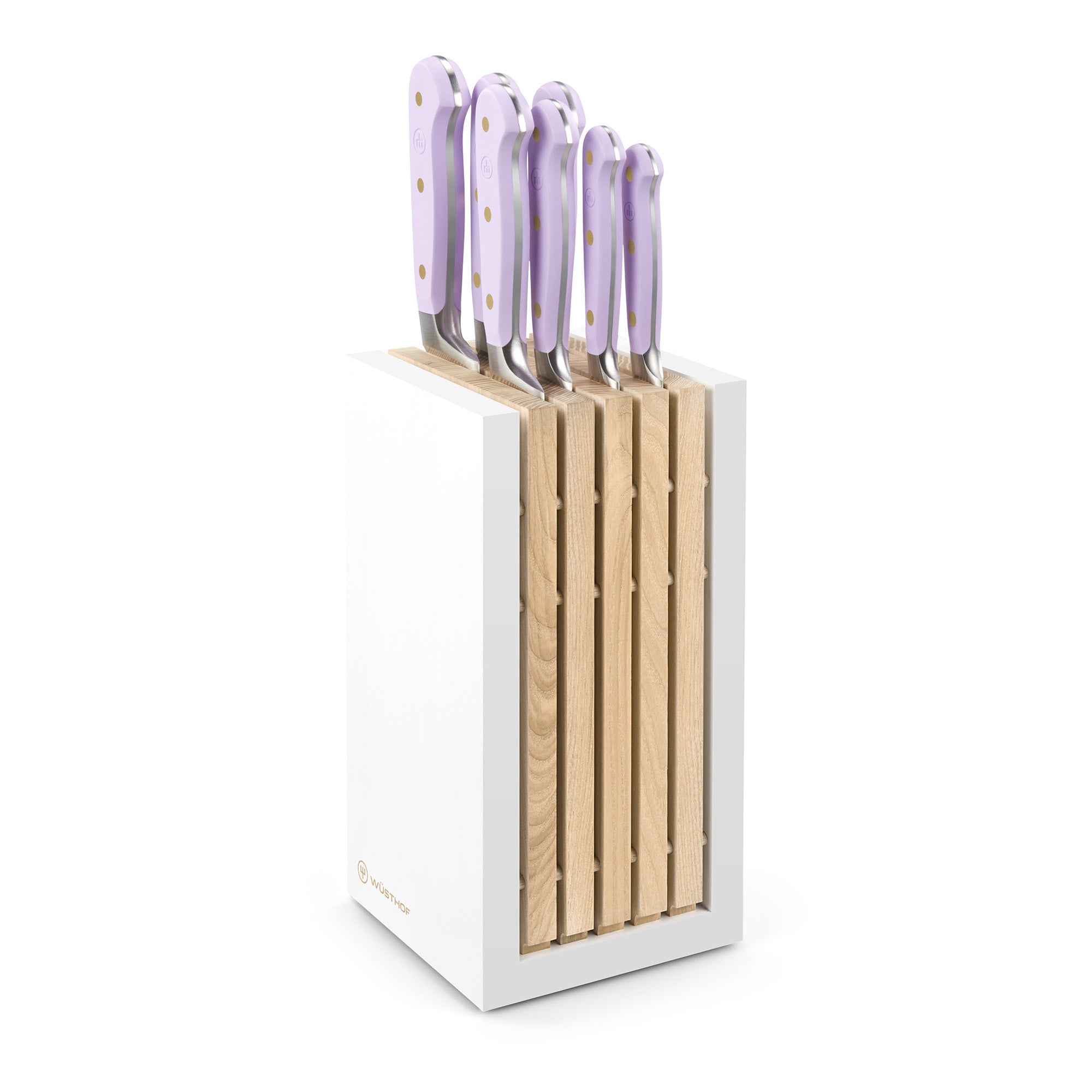 Wusthof Classic 8 Piece Knife Block Set, Purple Yam Sale