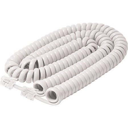 Coiled Handset Replacement Cords 15 Feet coiled cord Hot on Sale