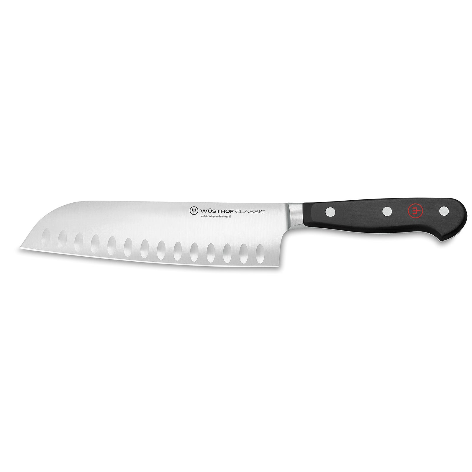 Wusthof Classic 7 Inch Santoku Knife with Hollow Edge Sale