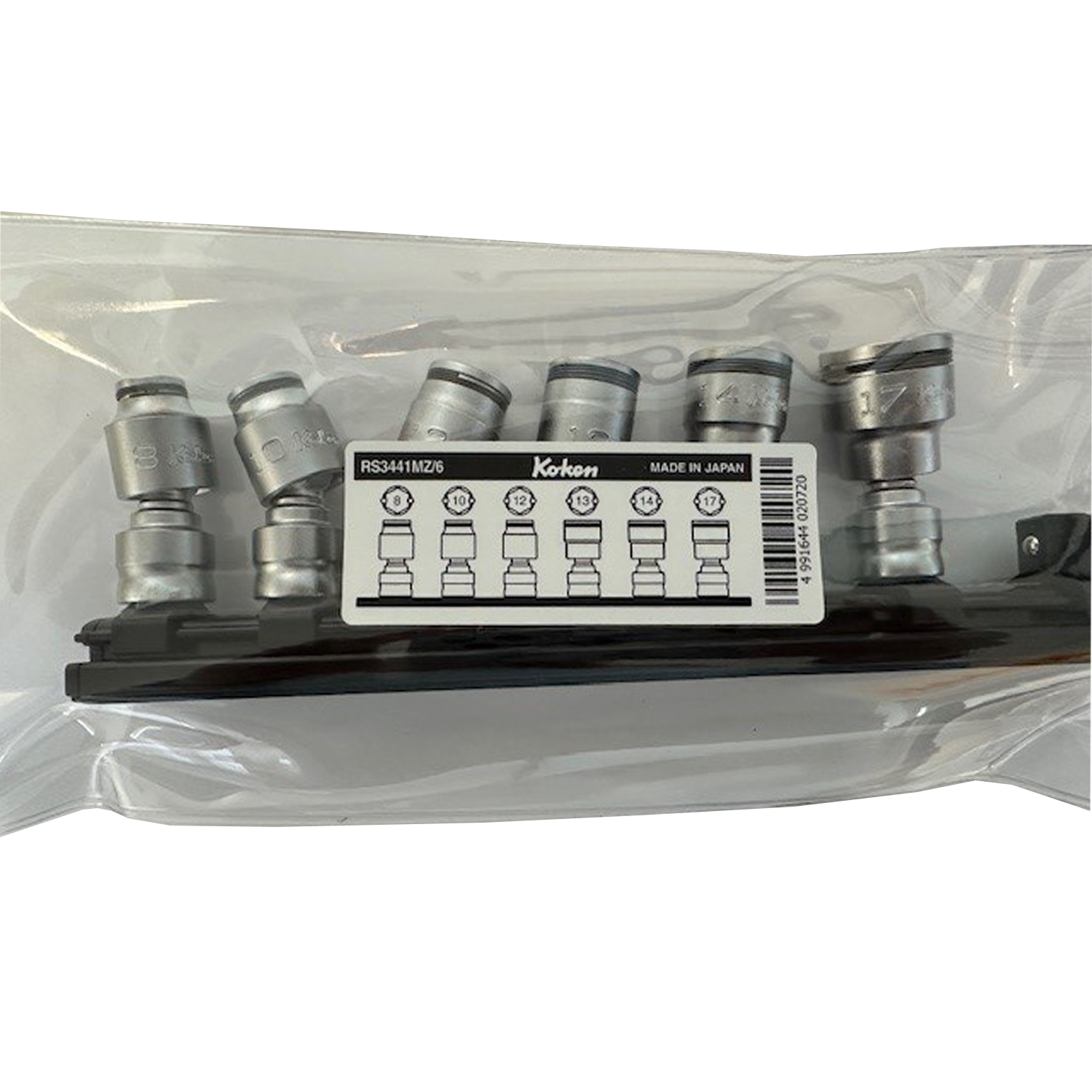 Ko-Ken RS3441MZ/6 Z-Series 6-Point Universal Metric NUT GRIP Sockets, 3/8″ Sq Drive, 6 Pc. Sale