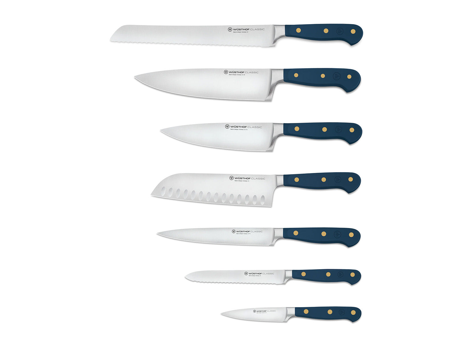 Wusthof Classic 8 Piece Knife Block Set, Wild Blueberry Fashion
