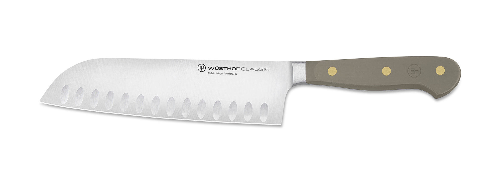 Wusthof Classic 7-Inch Santoku Knife, Velvet Oyster Online Sale