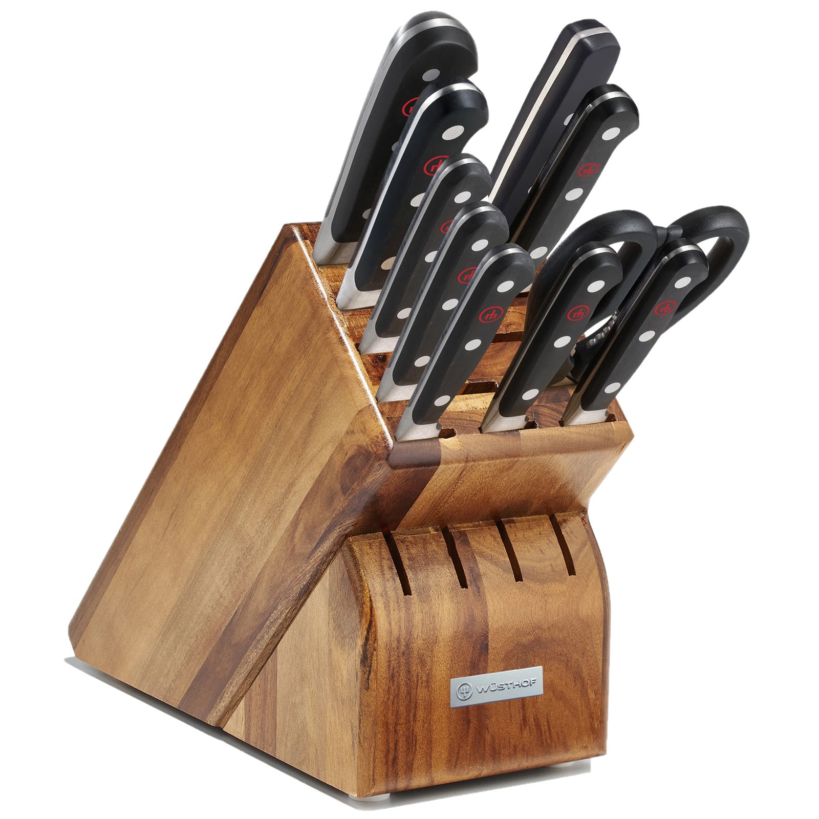 Wusthof Classic Classic 11  Piece Knife Block Set, Acacia Online now