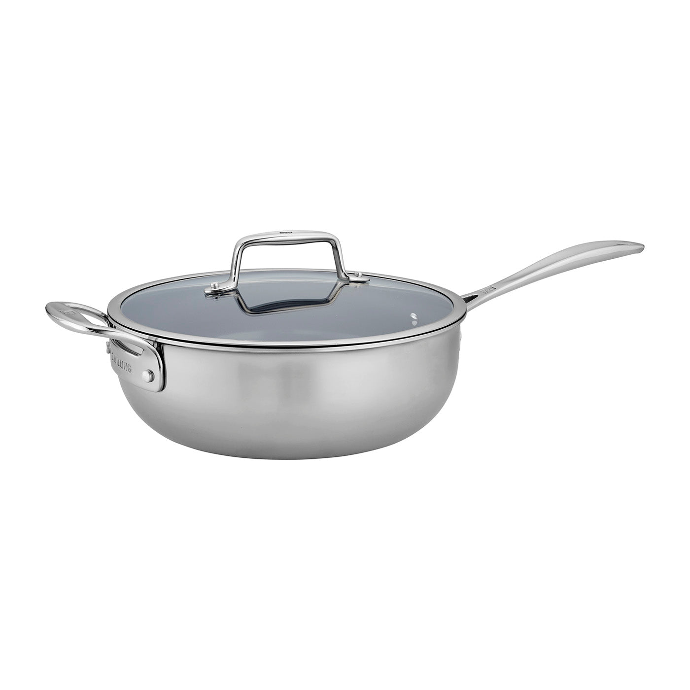 Zwilling Clad CFX 4.5-qt Stainless Steel Ceramic Nonstick Perfect Pan Fashion